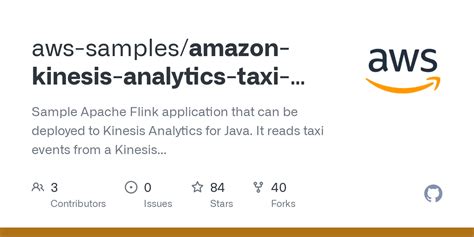 Flink kinesis consumer example.  A consumer is an application that processes all data from a Ki...