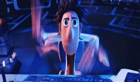 Flint lockwood typing. Make Flint Lockwood Typing gif memes in seconds with Piñata Farms - the free, lightning fast online animated gif maker. We have thousands of the most popular and trending gif templates for you to make memes with ease 