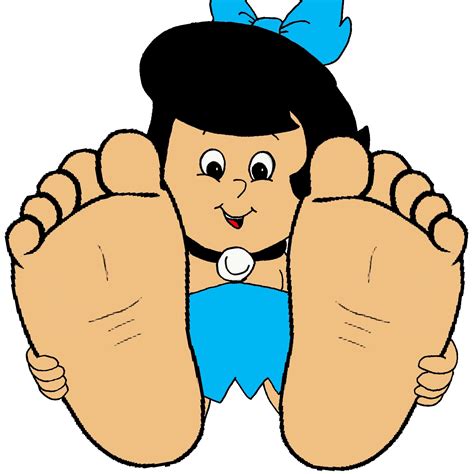 Flintstone feet