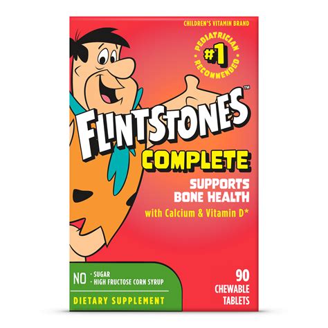 Flintstones Vitamins Flintstones Plus Calcium Multivitamin