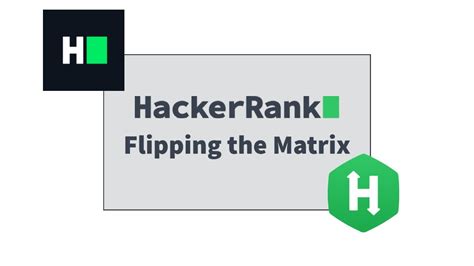 Flip Matrix Hackerrank