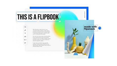 Flipping pages animation.  With Flipsnack, you can enhance your digital ...