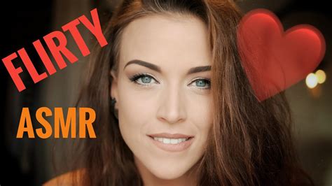 In this #asmr video, you'll have your first therapy session with a sweet, flirty girl who wants to flirt with YOU and asks INAPPROPRIATE questions! You'll be.... Flirty asmr