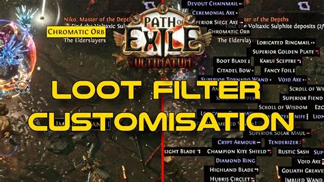 Optimized for NeverSink&39;s Filter and offers a rich Customization UI for new and veteran PoE players. . Fliterblade