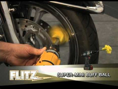 Flitz Super Mini Buff Ball - YouTube