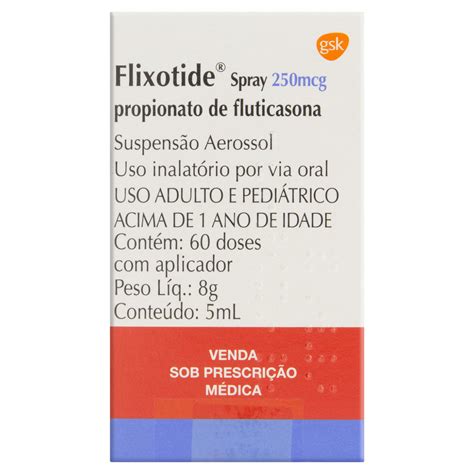 Flixotide Spray (suspensão aerossol) - Minha Vida