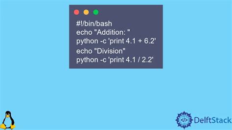 Floating Point Arithmetic in Bash Delft Stack