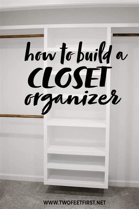 Floating closet. .  This tutorial will show you how to build a DIY closet org...