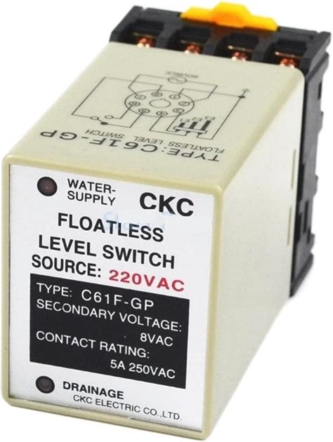 Floatless Level Switch C61F-GP Liquid Level Switch 220V …