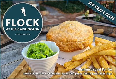 Flock to the Carrington, Bungendore - Menu, Prices