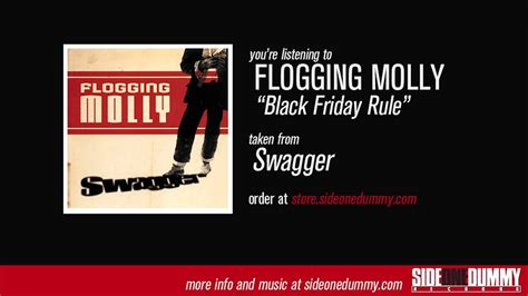 Flogging Molly - Black Friday Rule (Live): listen with lyrics