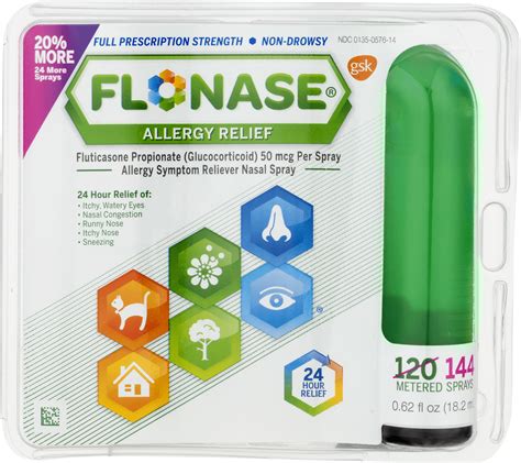 Flonaze. Prescription fluticasone nasal spray (Xhance) is used to treat nasal polyps (swelling of the lining of the nose). Fluticasone nasal spray should not be used to treat symptoms (e.g., sneezing, stuffy, runny, itchy nose) caused by the common cold. Fluticasone is in a class of medications called corticosteroids. It works by blocking the release of ... 