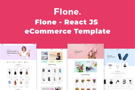 Flone React Js Ecommerce Template By Codecarnival Wrapbootstrap