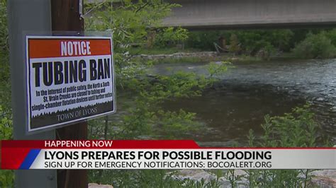 Flood evacuations possible in Lyons for the next 3 days