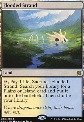 Flooded Strand Khans of Tarkir Modern Card Kingdom