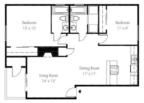 Floor Plans Apartments in Federal Way - Weidner