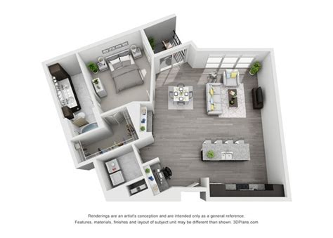 Floor Plans of The Bryant at Buckhead Village in Atlanta, GA