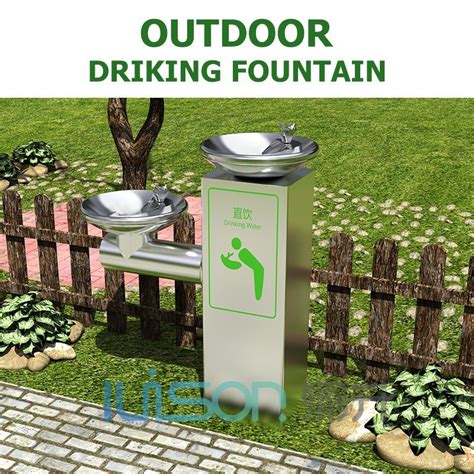 Floor Standing Stainless Outdoor Drinking Fountain for Park Street ...