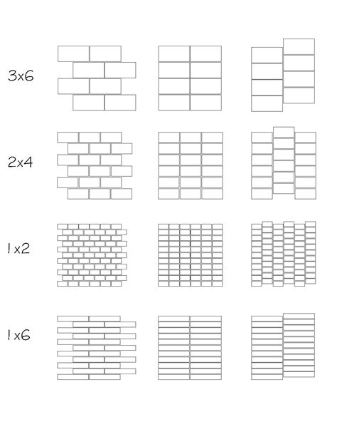 Floor Tile Layout Patterns wallpops floor tiles