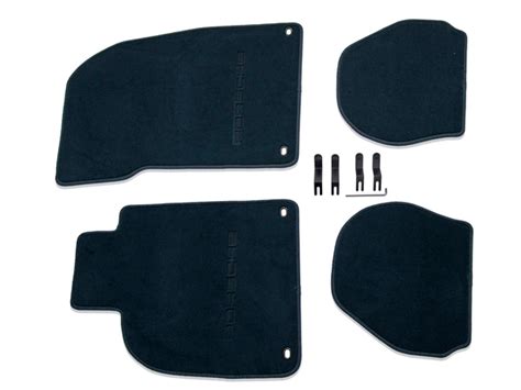 Floor mats in Midnight Blue for Porsche 964 and 993 (LHD)