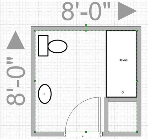 Floor plan 7x7 bathroom layout. Here are some sizes for small bathroom floor plans that are comfortable: For a small bathroom with just a sink and toilet, a good size is 18-20 square feet (about 1.7-1.9 square meters). For a bathroom with a sink, toilet, and shower or bathtub, a good size is around 40 square feet (about 3.7 square meters). 