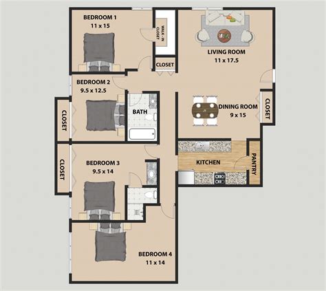 The RoomSketcher App includes a powerful floor plan area calculator. It’s called “Total Area” and it calculates your floor plan area and more – quickly and easily. Simply select the room and zones that you want to include in your area calculation and get the total area instantly. No more adding, subtracting and guessing..