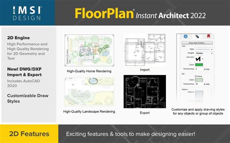 FloorPlan Instant Architect - IMSI Design - TurboCAD