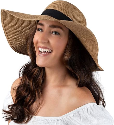 Floppy Beach Hat Straw Fishing Hat Wide Straw Hat Bowknot Beach …