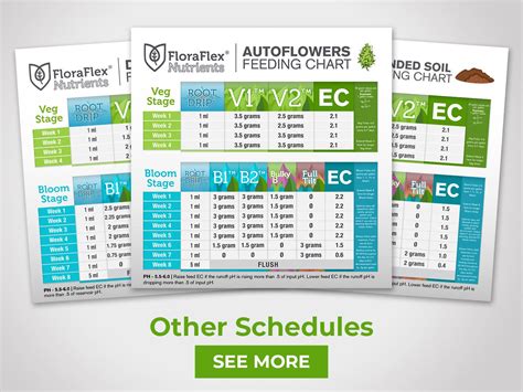 Floraflex Autoflower Feeding Chart