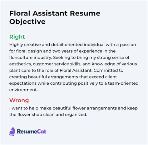 Floral Assistant Resume Examples & Samples for 2024 - JobHero