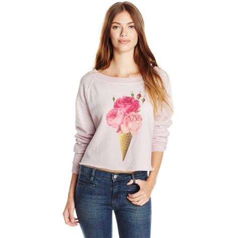 Floral Cone Sweatshirt Knit WILDFOX Couture