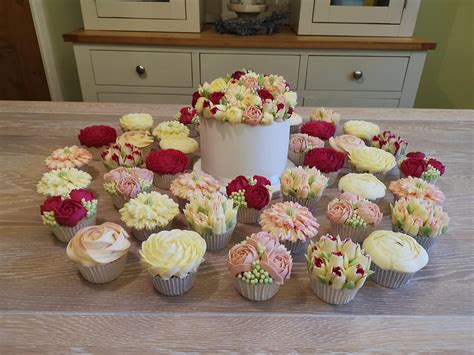 Floral Cupcakes Bakes in Bloom Rugeley, Staffordshire