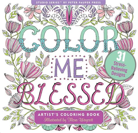 Floral Designs Adult Coloring Book 31 Stress Relieving Designs Studio