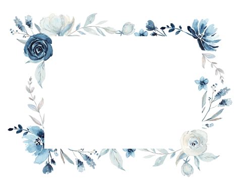 Floral Frames Border - Etsy