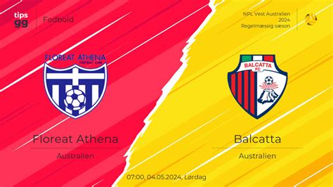 Floreat Athena vs. Balcatta - 8 Juli 2024 - Soccerway