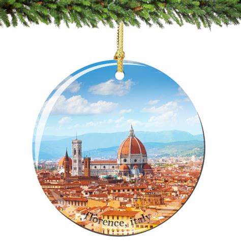 Florence, Italy Porcelain Christmas Ornament - NYCwebStore.com