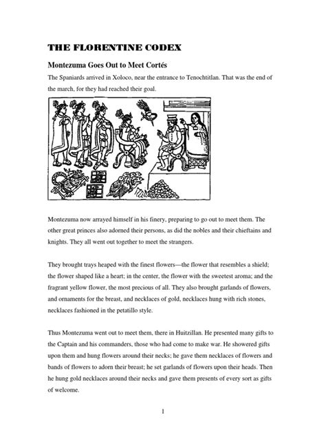 Florentine codex pdf