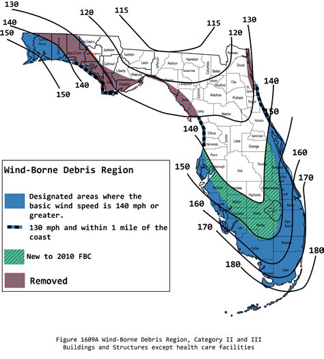 Florida Building Code Wind Speed Map at Robert Villanueva blog