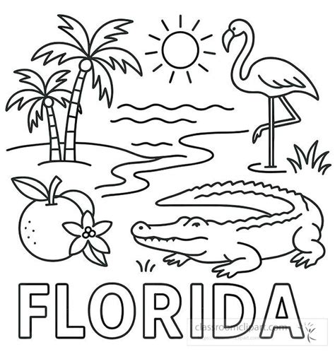 Florida Coloring Pages