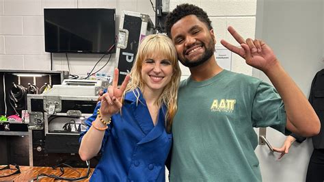 Florida Congressman Maxwell Frost performs ‘Misery Business’ on stage with Paramore