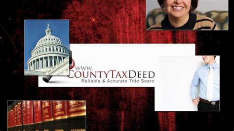 Florida County Tax Deed Sale Pre Auction Title Search YouTube