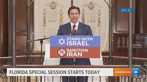 Florida Gov. Ron DeSantis signs legislation to sanction Iran, protect Jewish institutions