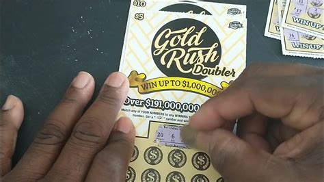 Florida Lottery Double R by Gold Rush Watch & Win contest