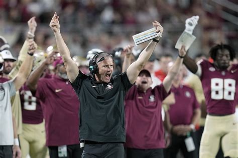 Florida State’s Mike Norvell wins Dodd Trophy as coach of the year following 13-win season