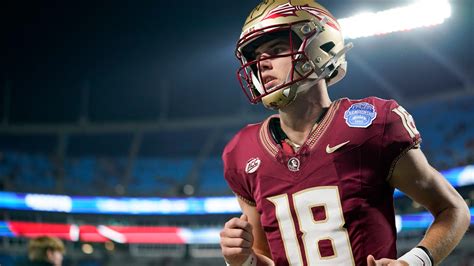 Florida State will turn to No. 3 quarterback as Tate Rodemaker out for Orange Bowl vs. Georgia