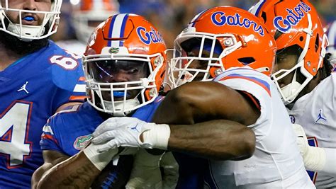 Florida backup running back Cam Carroll is out for the season because of knee injury