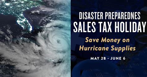 Florida disaster sales tax holiday set to take place ahead of hurricane season