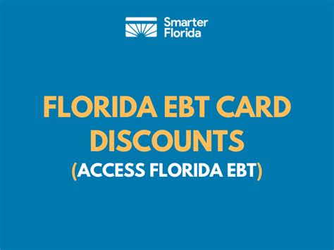 Also, Florida SNAP EBT cardholders can get 50% OFF Amazon Prime - which includes FREE 1-day shipping, unlimited TV and movie streaming, exclusive discounts on electronics, household items, and more. Click here to sign up TODAY!. 