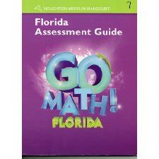 Florida go math assessment guide grade 3. - A cadeira de evaristo da veiga.
