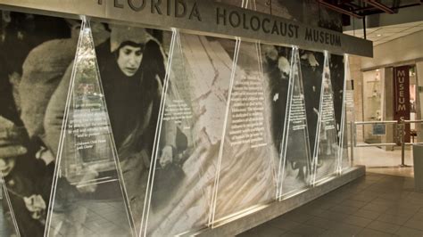 Florida holocaust museum. The Florida Holocaust Museum (FHM), located in downtown St. Petersburg, is a 27000 sq. ft. facility and the 4th largest Holocaust Center in the US. The museums is dedicated to … 